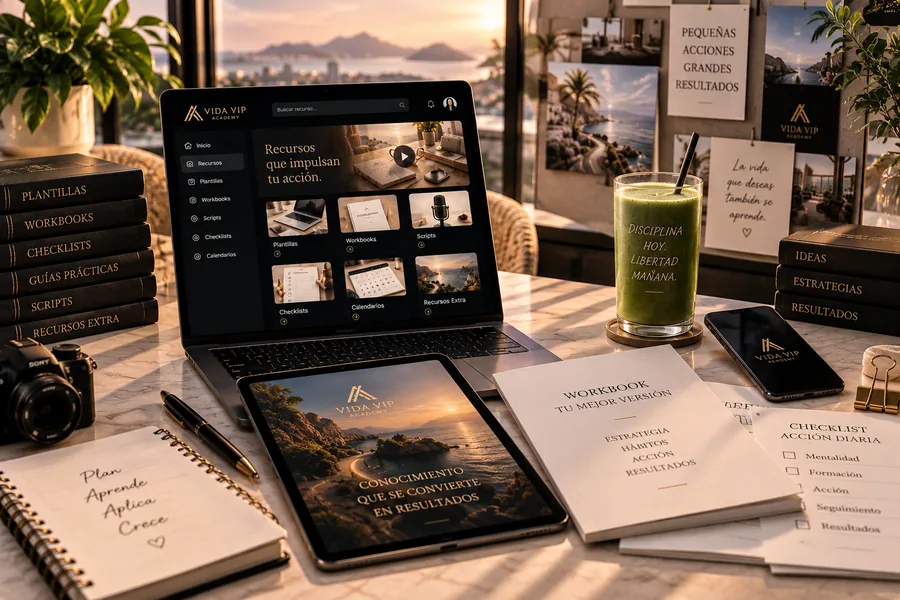 Contenido accionable — VIDA VIP Academy