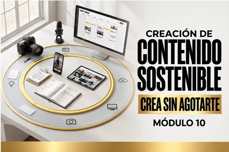 Creación de contenido sostenible — VIDA VIP Academy
