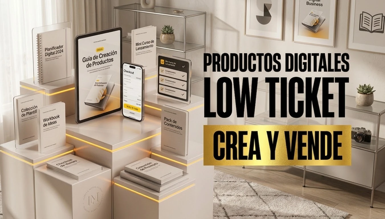 Productos digitales low ticket — VIDA VIP Academy