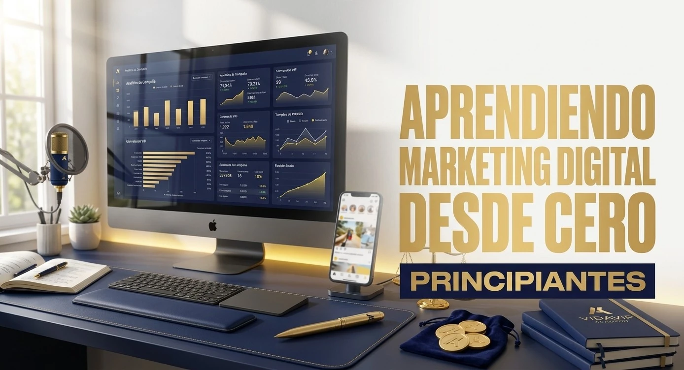 Marketing digital desde cero — VIDA VIP Academy
