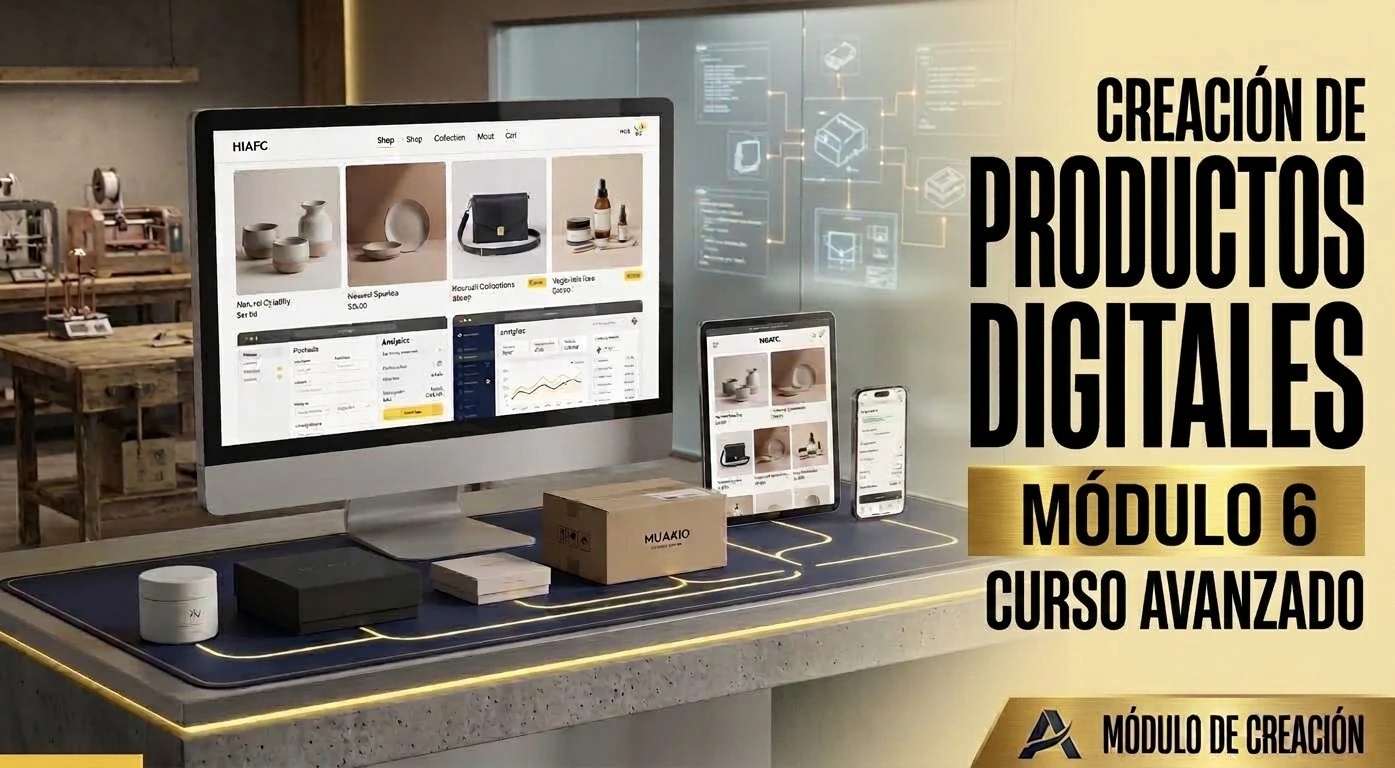Creación de productos digitales — VIDA VIP Academy