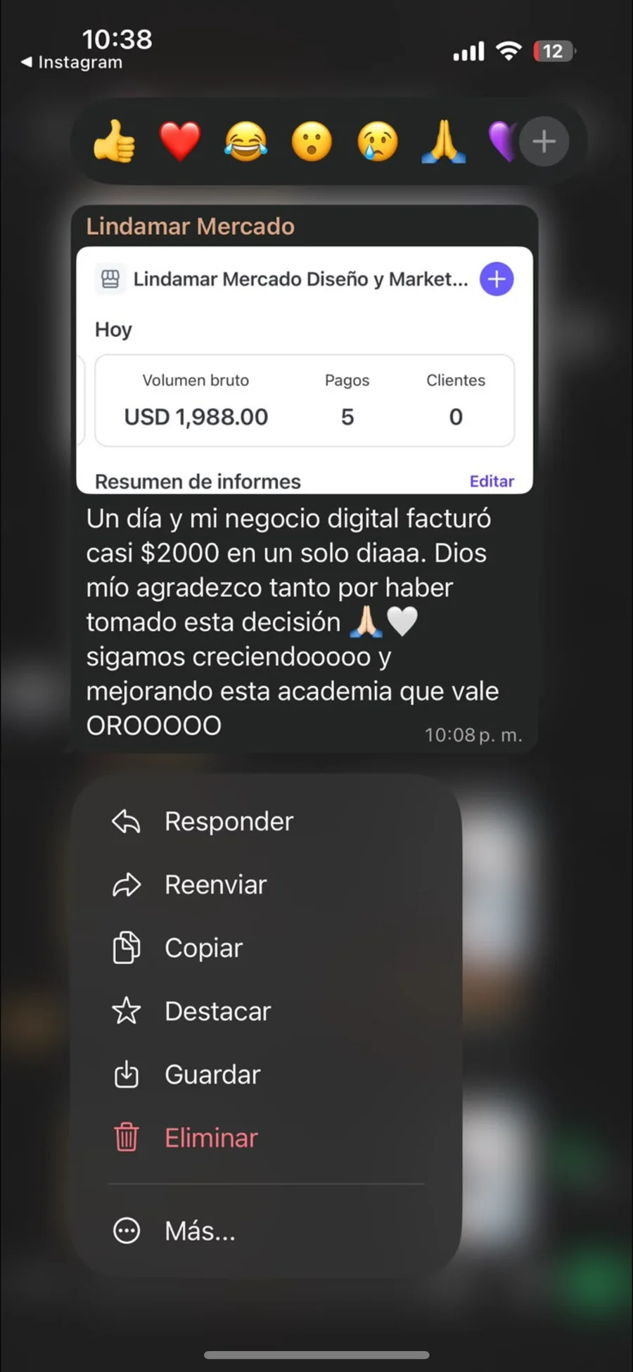 Testimonio de Lindamar Mercado, alumna de VIDA VIP Academy